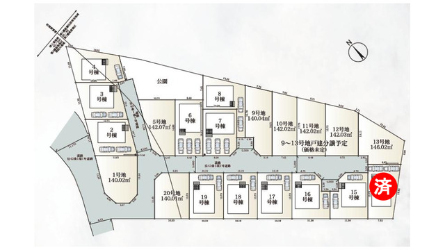 クレイドルガーデン八王子市泉町 第26の見取り図