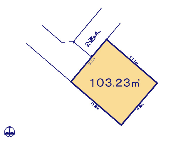 グラファーレ4348越谷市大里４期１棟の見取り図