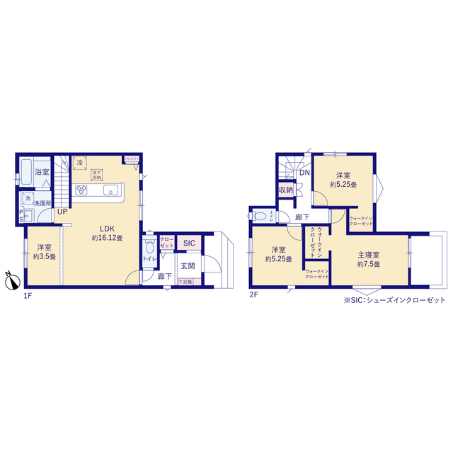 グラファーレ4395生駒市辻町２棟の見取り図