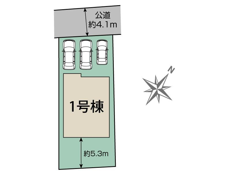 ブルーミングガーデン名古屋市港区船頭場２丁目１棟の見取り図