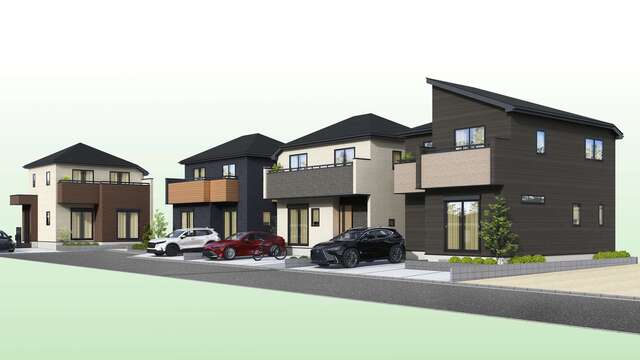 ３〜５号棟・７号棟（外観予想図）