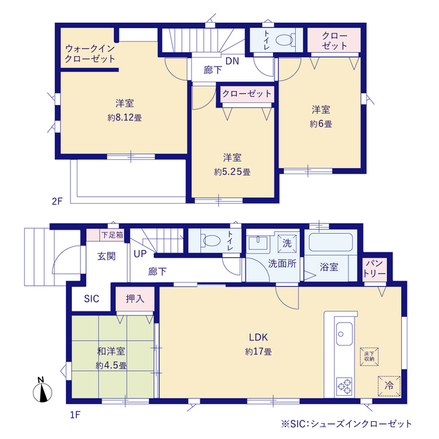 グラファーレ4322千葉市高品町３期１棟の見取り図