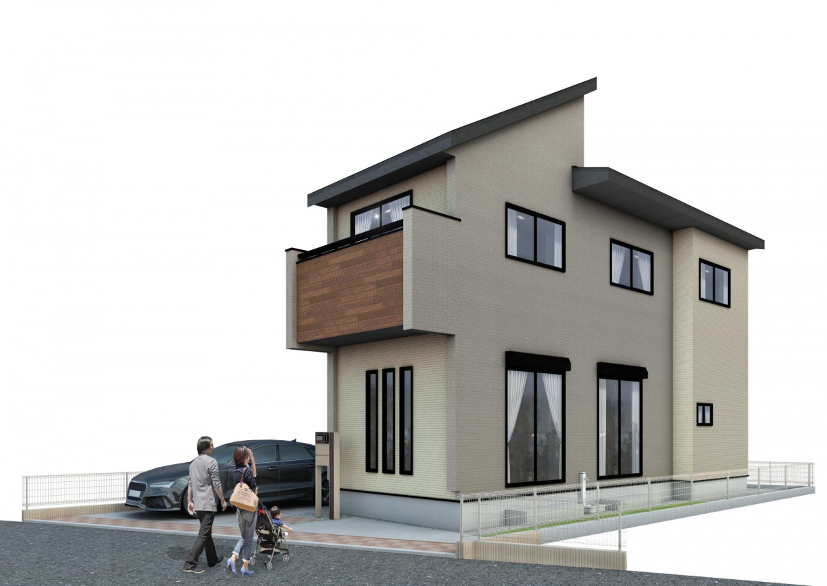 完成予想パース 