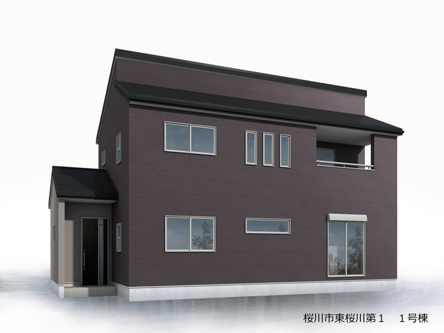 完成予想図（外観）