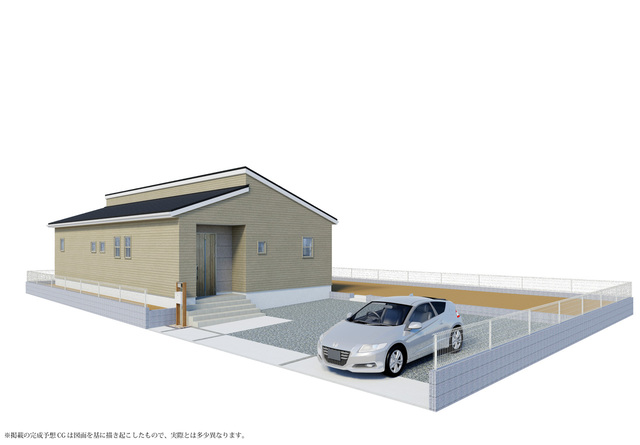 完成予想図（外観）