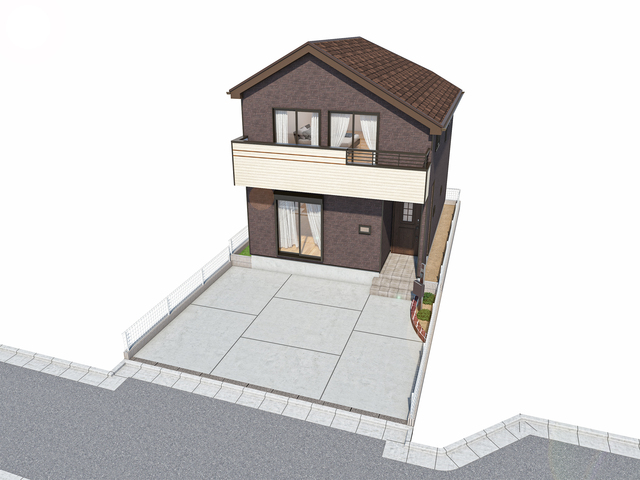 ハートフルタウン本八幡　鎌ヶ谷市南鎌ヶ谷2丁目186番　完成予想パースです！