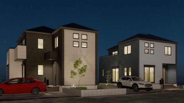 グラファーレ4342幸手市中１０期２棟の外観②