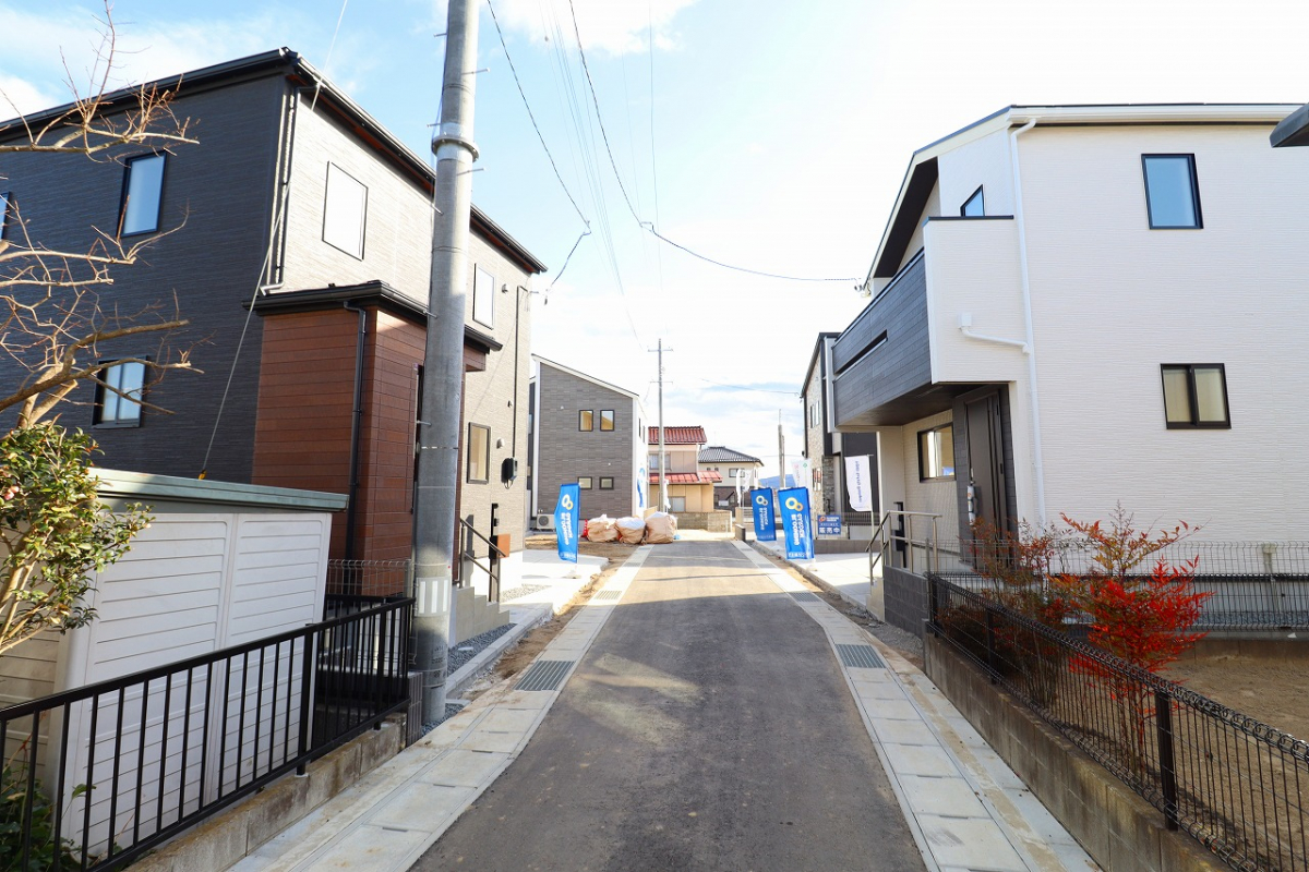 ブルーミングガーデン福島市笹木野天戸畑４棟の外観②