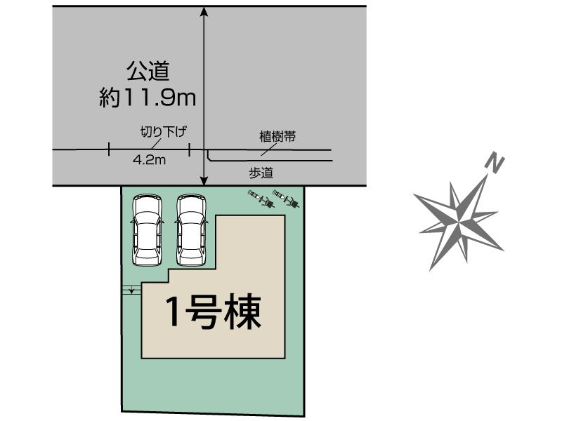 茅ヶ崎市堤2期1棟 区画図