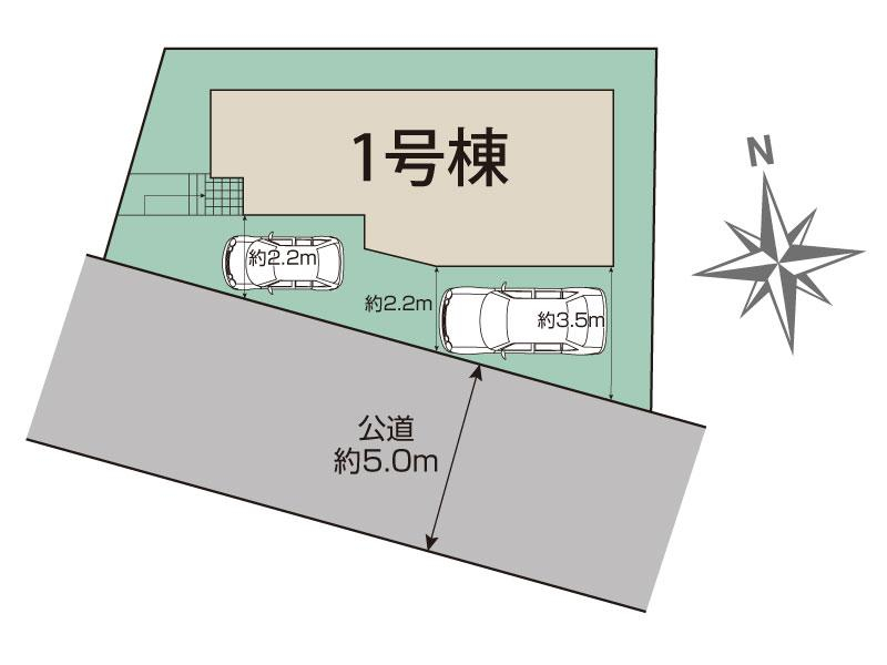 市川市国分5丁目1棟 区画図
