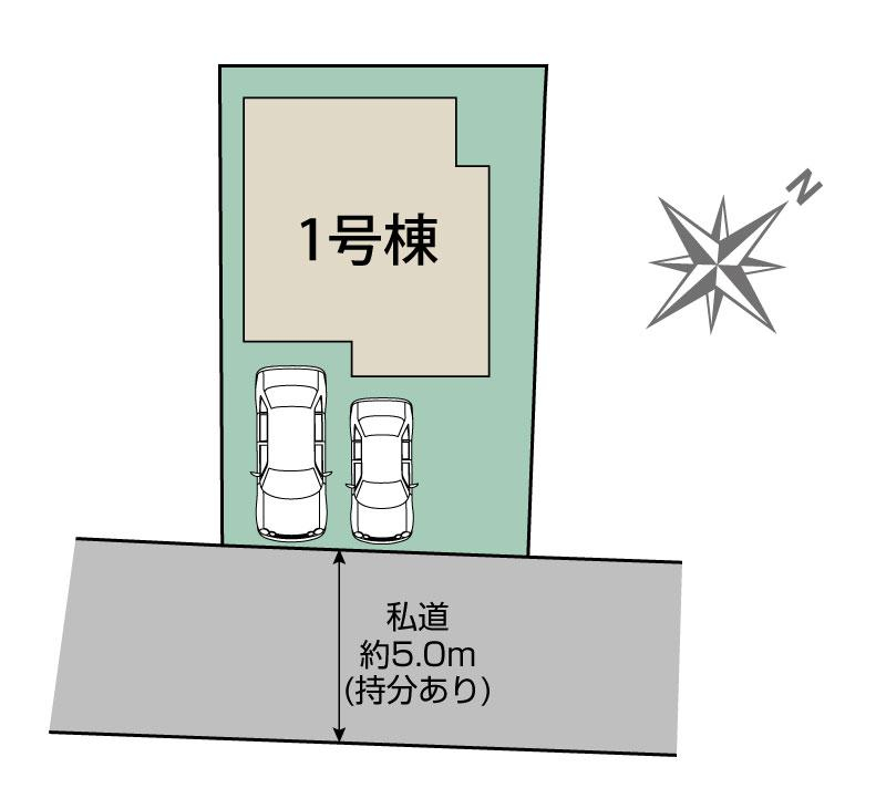 日野市西平山5丁目1棟 区画図