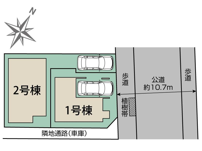 ブルーミングガーデン足立区南花畑４丁目の見取り図