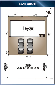 クレイドルガーデン新潟市東区中山 第7の見取り図