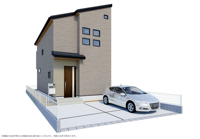 完成予想図（外観）