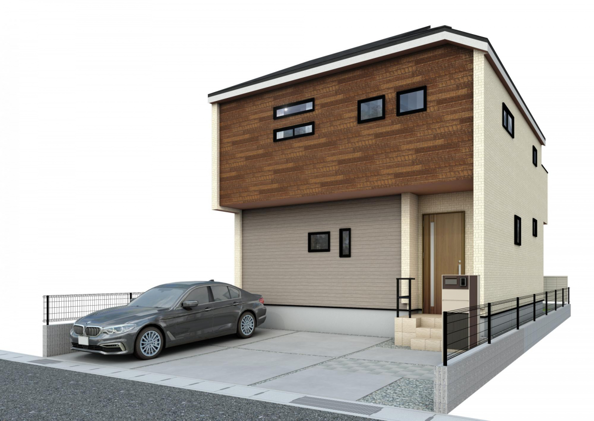 完成予想パース 