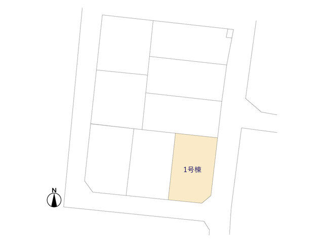 グラファーレ4317佐倉市臼井台５期１棟の見取り図
