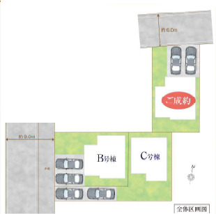 ハートフルタウン草加市新栄3丁目30番の見取り図