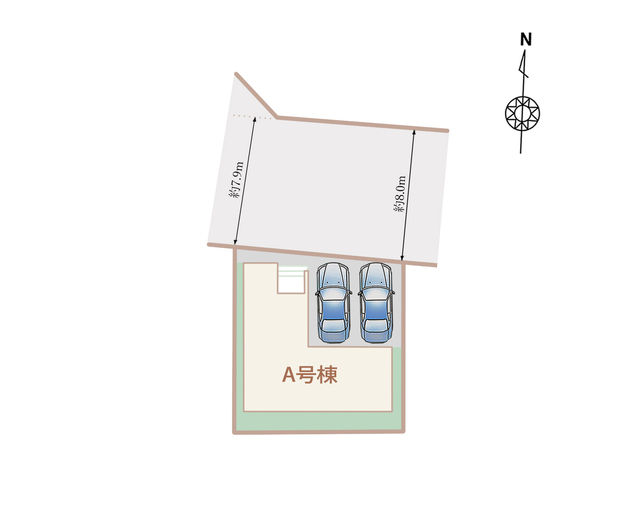ハートフルタウン北名古屋市片場八瀬の木44番の外観②