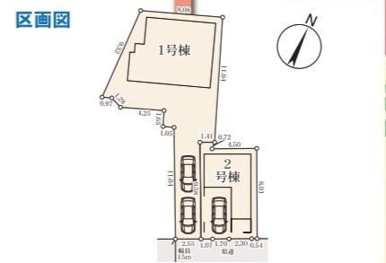 リナージュ川口金山町　第１期の見取り図