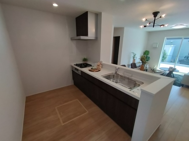 照明までデザインされた、上質な空間です

