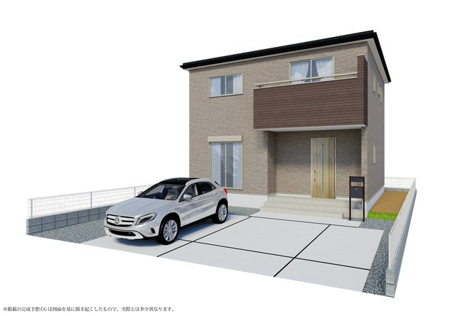 完成予想図（外観）
