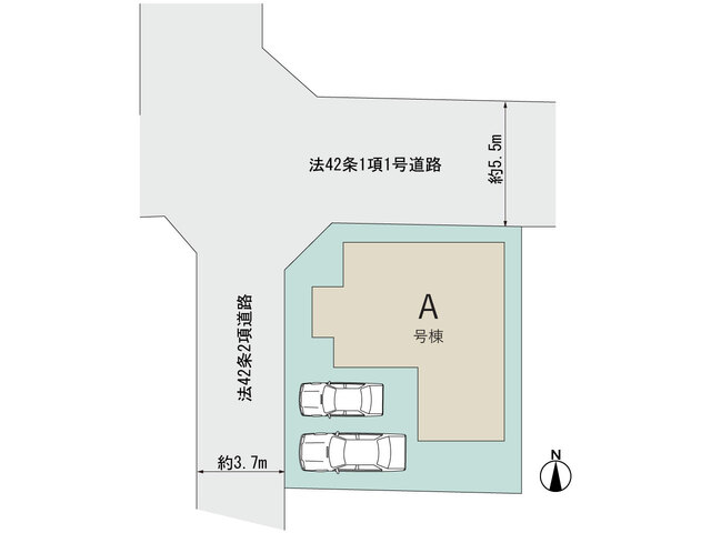 ハートフルタウン四街道市大日241番の見取り図