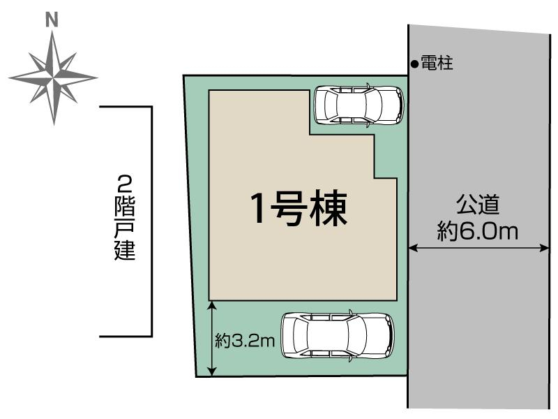 練馬区南大泉3丁目1棟 区画図