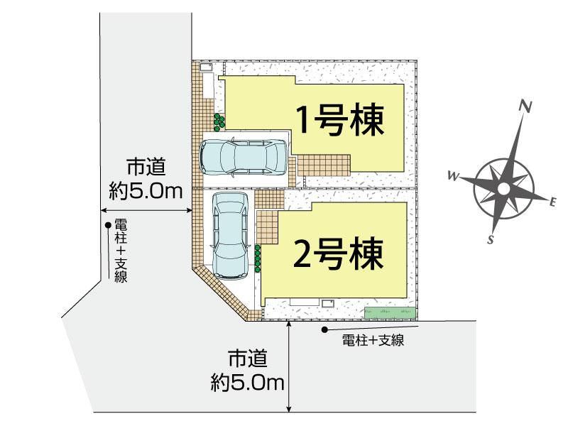 西東京市向台町1丁目2棟 区画図