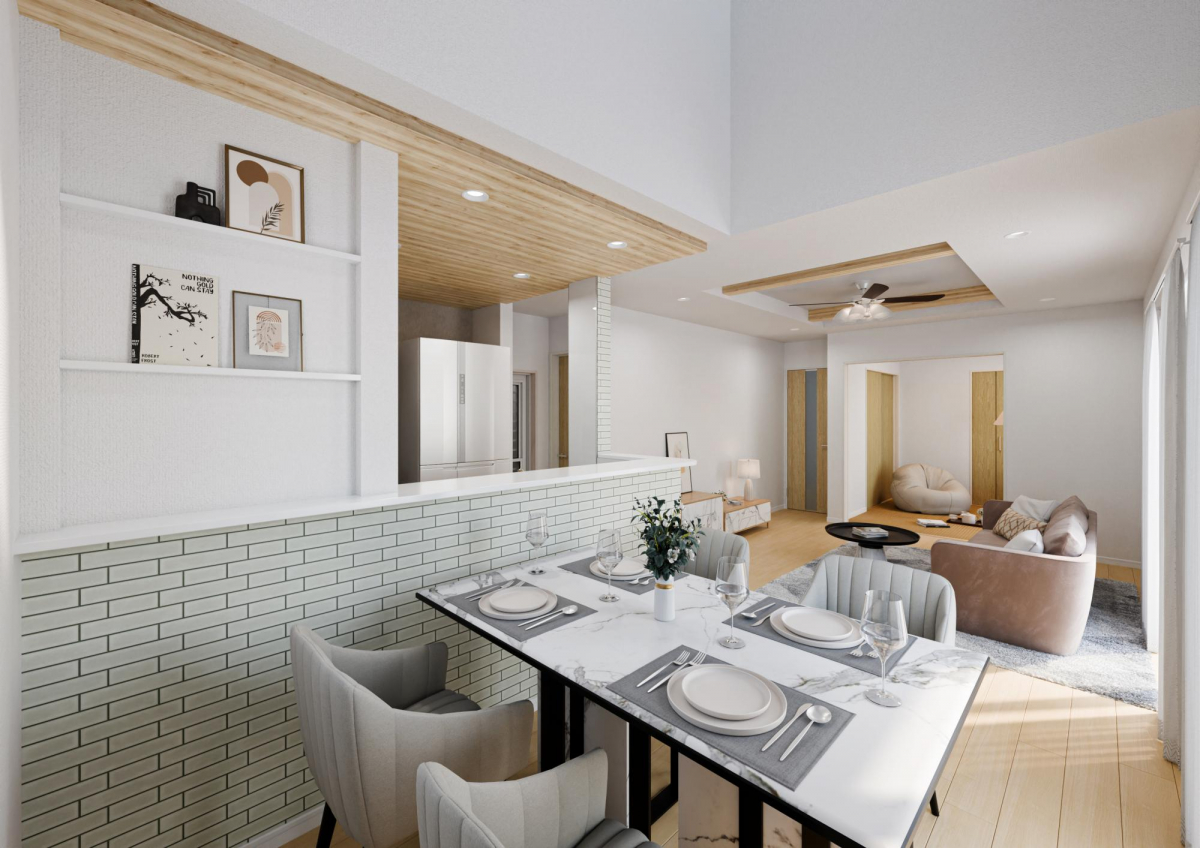 ブルーミングガーデン遠賀郡水巻町吉田東１丁目３棟の外観②