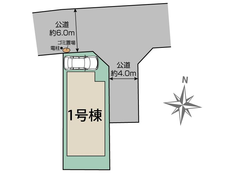 練馬区西大泉4丁目1棟 区画図