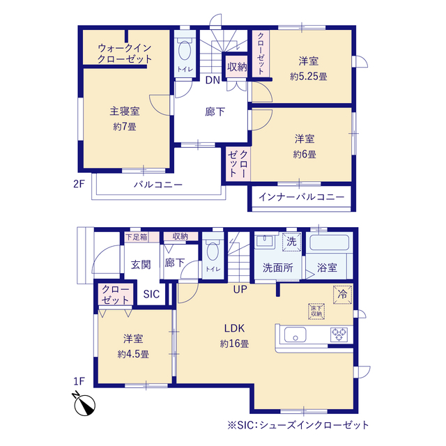 グラファーレ名護市仲尾次５棟の見取り図