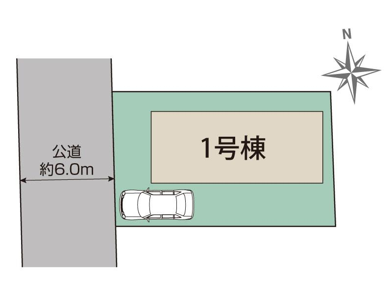 小平市花小金井3丁目1棟 区画図