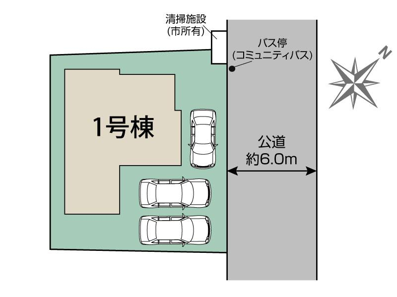 ブルーミングガーデンさいたま市西区中野林１棟の見取り図