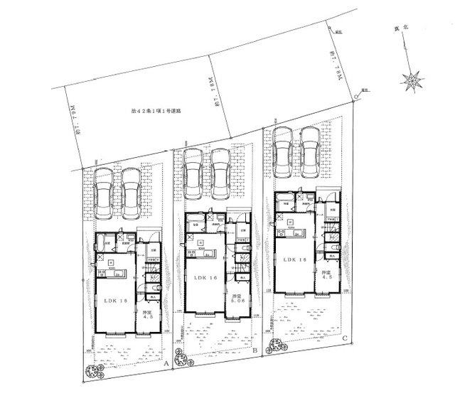 全3邸が堂々誕生します。教育施設やスーパーが近く、周辺は商業施設が充実しており生活しやすいエリアです！資金計画や住宅ローンなどの事ももちろん、ご相談お待ちしております。