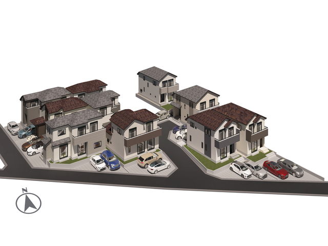 パースは実際と違う場合があります。その場合は現況優先とさせていただきます。