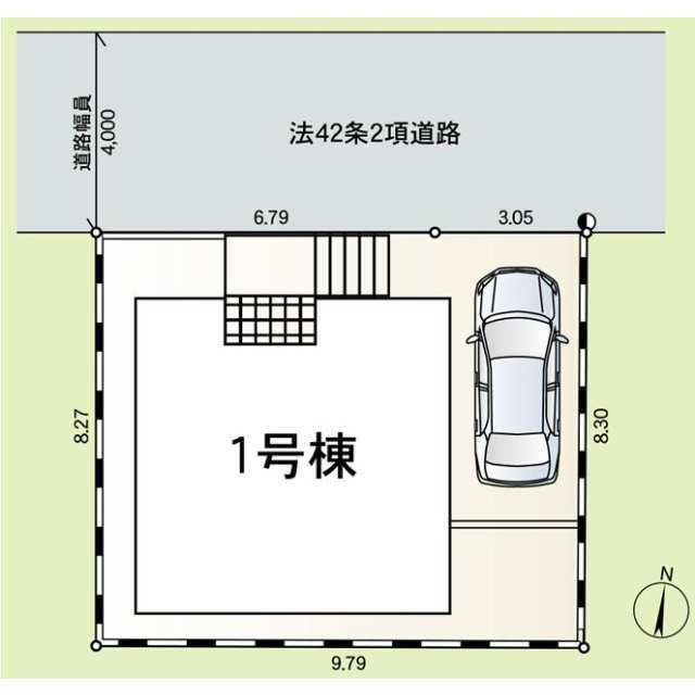 クレイドルガーデン茅ヶ崎市中島 第15の見取り図
