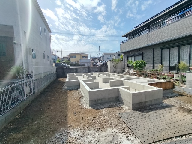 基礎工事中のお写真です。