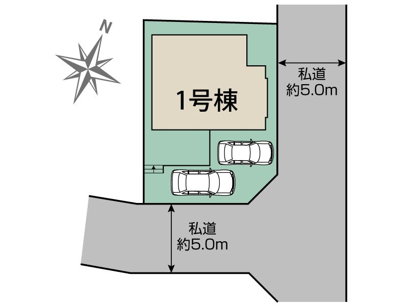 東村山市廻田町4丁目2期1棟 区画図