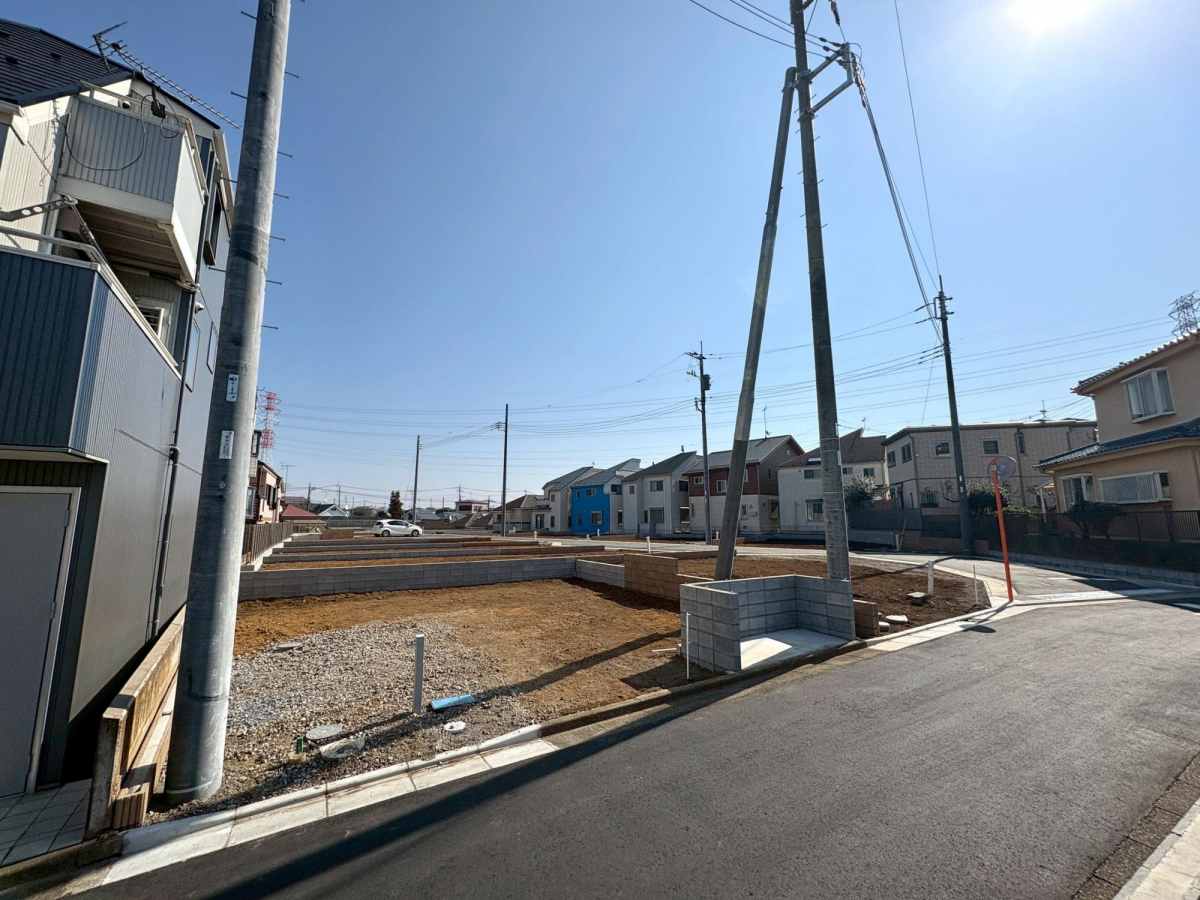 現地前面道路（2026.2月撮影） 