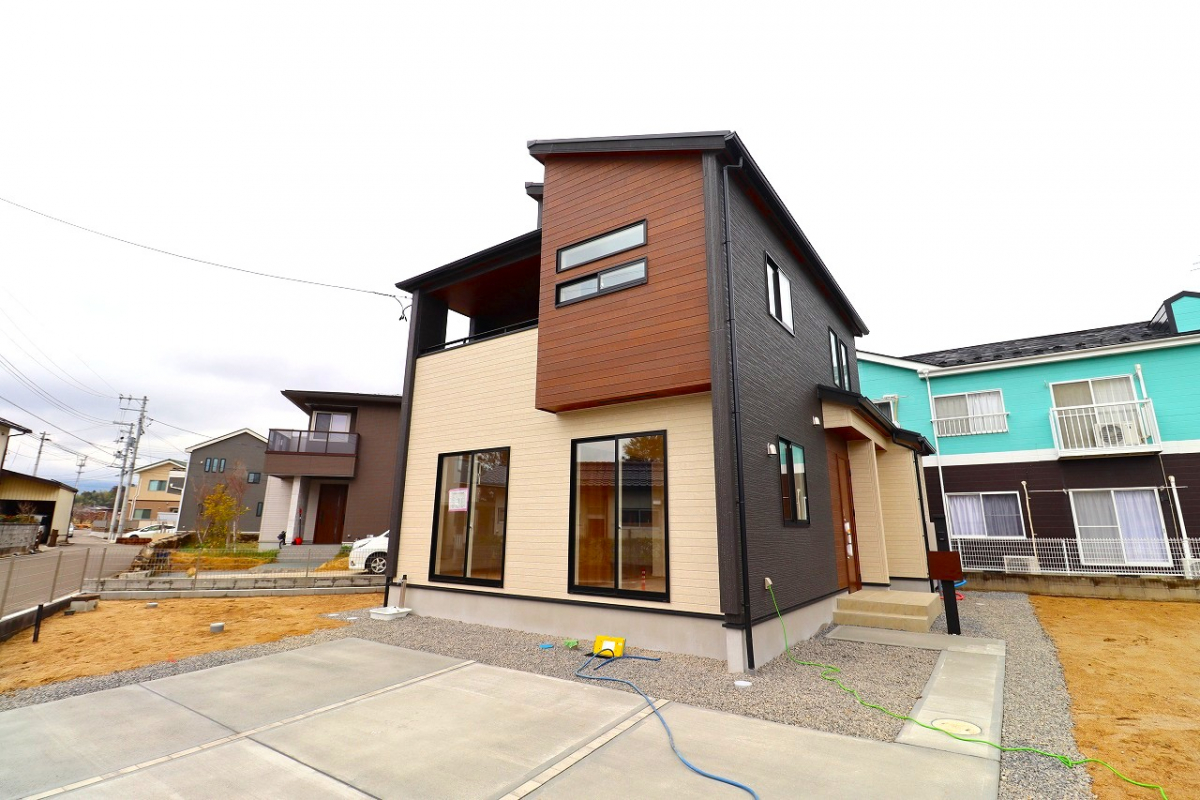 【外観】 笹谷小まで徒歩17分、信陵中まで徒歩5分子育てに安心♪