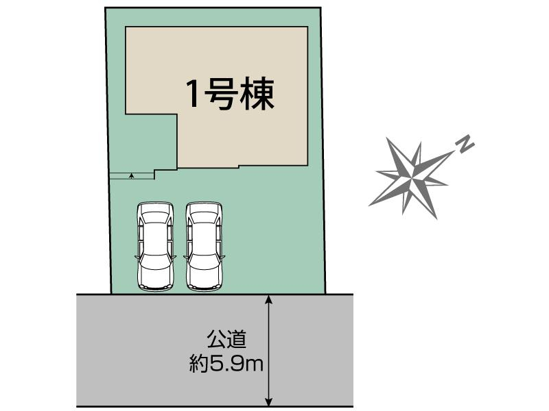 仙台市青葉区中山吉成1丁目1棟 区画図