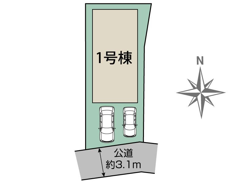 神戸市垂水区名谷町2期1棟 区画図