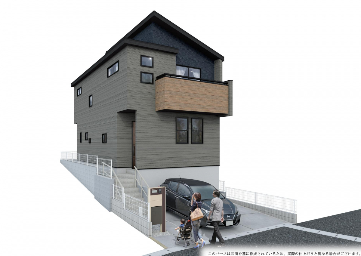 ☆外観完成予想図☆ 