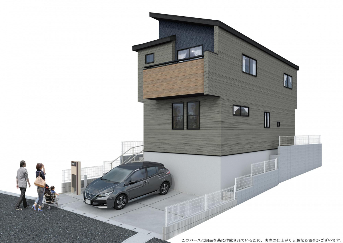 ブルーミングガーデン神戸市垂水区名谷町２期１棟の外観②