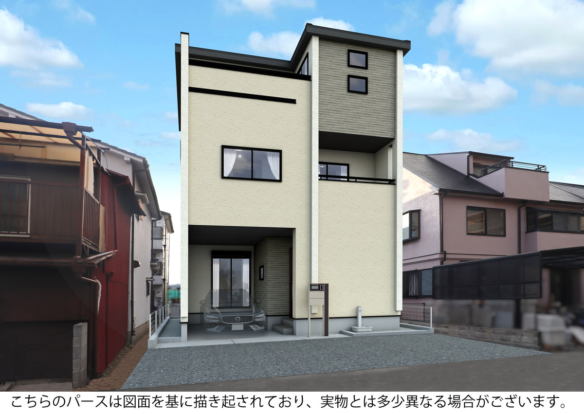 外観完成予想図 