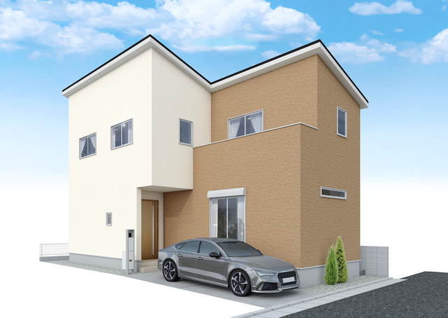 完成予想図（1号棟）