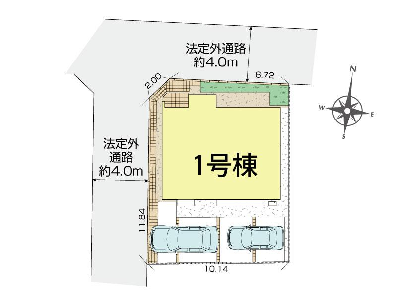 西東京市住吉町5丁目1棟 区画図