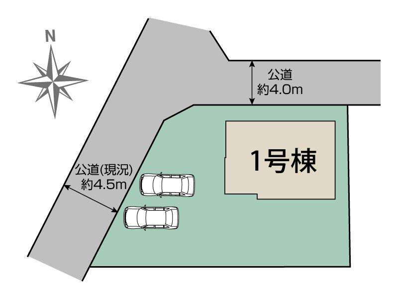 水戸市見川町4期1棟 区画図