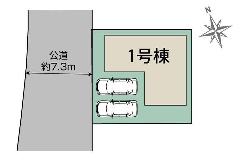 犬山市寺西1棟 区画図
