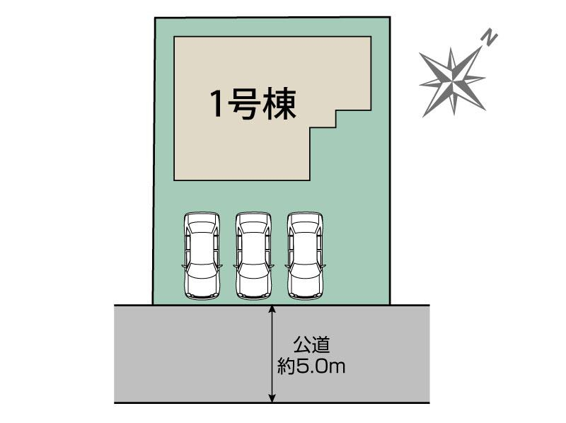 市川市中国分5丁目1棟 区画図